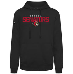 Ottawa Senators Levelwear Podium Carve Pullover Hoodie Black