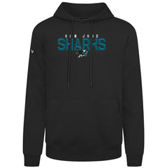 San Jose Sharks Levelwear Podium Carve Pullover Hoodie Black