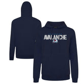 Colorado Avalanche Levelwear Podium Carve Pullover Hoodie Navy