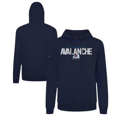 Colorado Avalanche Levelwear Podium Carve Pullover Hoodie Navy