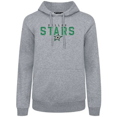 Dallas Stars Levelwear Podium Carve Pullover Hoodie Gray