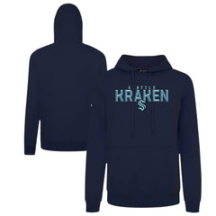 Seattle Kraken Levelwear Podium Carve Pullover Hoodie Navy