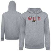 Minnesota Wild Levelwear Podium Carve Pullover Hoodie Gray