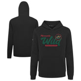 Minnesota Wild Levelwear Youth Podium Monument Pullover Hoodie Black