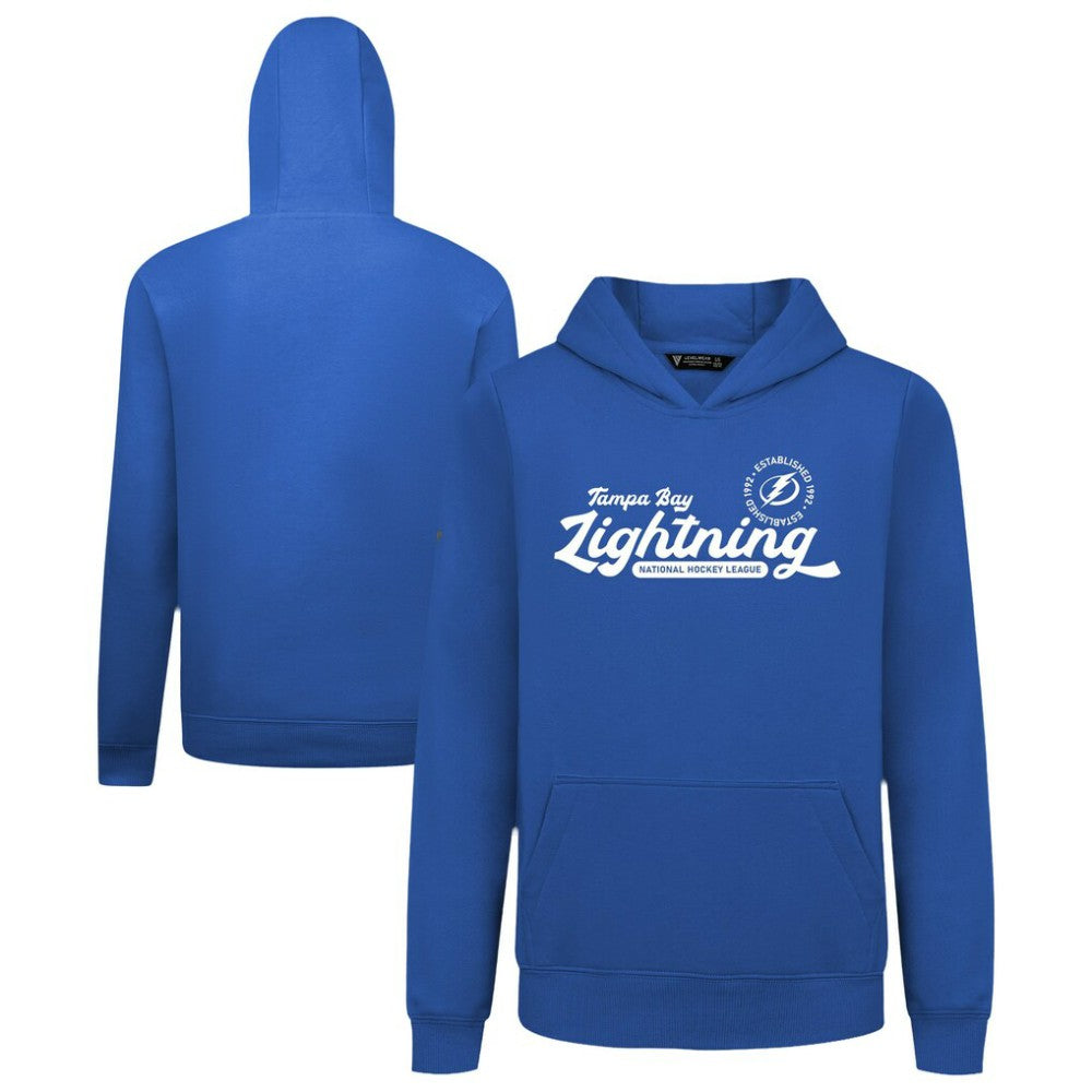 Tampa Bay Lightning Levelwear Youth Podium Monument Pullover Hoodie Royal