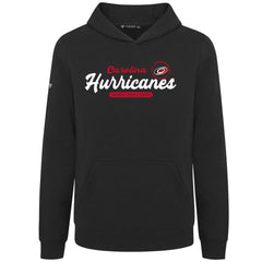 Carolina Hurricanes Levelwear Youth Podium Monument Pullover Hoodie Black