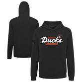 Anaheim Ducks Levelwear Youth Podium Monument Pullover Hoodie Black
