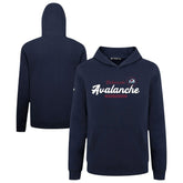 Colorado Avalanche Levelwear Youth Podium Monument Pullover Hoodie Navy