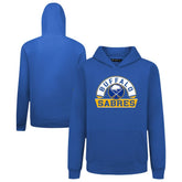 Buffalo Sabres Levelwear Youth Podium Banner Arch Pullover Hoodie Royal
