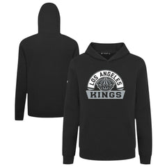 Los Angeles Kings Levelwear Youth Podium Banner Arch Pullover Hoodie Black