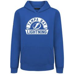 Tampa Bay Lightning Levelwear Youth Podium Banner Arch Pullover Hoodie Royal