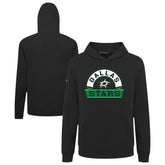 Dallas Stars Levelwear Youth Podium Banner Arch Pullover Hoodie Black