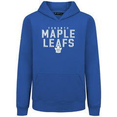 Toronto Maple Leafs Levelwear Youth Podium Carve Pullover Hoodie Royal