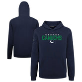 Vancouver Canucks Levelwear Youth Podium Carve Pullover Hoodie Navy