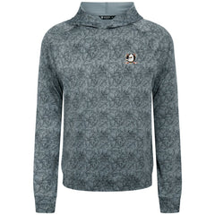 Anaheim Ducks Levelwear Albatross Raglan Pullover Hoodie Gray
