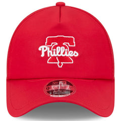 Philadelphia Phillies 2026 Batting Practice Alternate Apex 9FORTY Adjustable Hat - Red | New Era