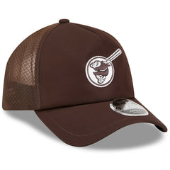 San Diego Padres 2026 Batting Practice Alternate Apex 9FORTY Adjustable Hat - Brown | New Era