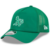 Athletics 2026 Batting Practice Alternate Apex 9FORTY Adjustable Hat - Kelly Green | New Era