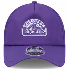 Colorado Rockies 2026 Batting Practice Alternate Apex 9FORTY Adjustable Hat - Purple | New Era