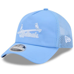 St. Louis Cardinals 2026 Batting Practice Alternate Apex 9FORTY Adjustable Hat - Light Blue | New Era