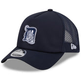 Detroit Tigers 2026 Batting Practice Alternate Apex 9FORTY Adjustable Hat - Navy | New Era