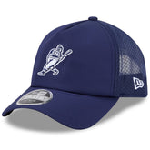 Milwaukee Brewers 2026 Batting Practice Alternate Apex 9FORTY Adjustable Hat - Navy | New Era
