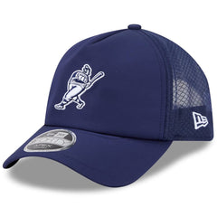 Milwaukee Brewers 2026 Batting Practice Alternate Apex 9FORTY Adjustable Hat - Navy | New Era