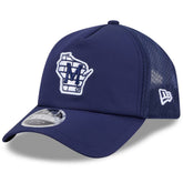 Milwaukee Brewers 2026 Batting Practice Alternate Apex 9FORTY Adjustable Hat - Navy | New Era
