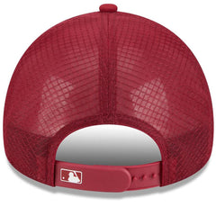 Houston Astros 2026 Batting Practice Alternate Apex 9FORTY Adjustable Hat - Red | New Era