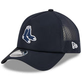 Boston Red Sox 2026 Batting Practice Alternate Apex 9FORTY Adjustable Hat - Navy | New Era
