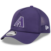 Arizona Diamondbacks 2026 Batting Practice Alternate Apex 9FORTY Adjustable Hat - Purple | New Era