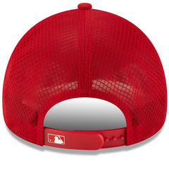 Los Angeles Angels 2026 Batting Practice Alternate Apex 9FORTY Adjustable Hat - Red | New Era