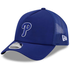 Philadelphia Phillies 2026 Batting Practice Apex 9FORTY Adjustable Trucker Hat - Royal | New Era