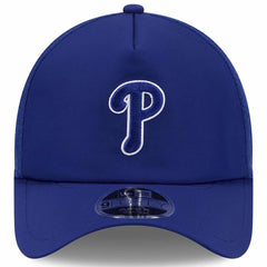 Philadelphia Phillies 2026 Batting Practice Apex 9FORTY Adjustable Trucker Hat - Royal | New Era