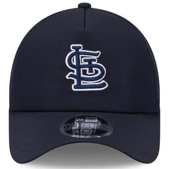 St. Louis Cardinals 2026 Batting Practice Apex 9FORTY Adjustable Trucker Hat - Navy | New Era