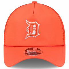 Detroit Tigers 2026 Batting Practice Apex 9FORTY Adjustable Trucker Hat - Orange | New Era