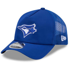 Toronto Blue Jays 2026 Batting Practice Apex 9FORTY Adjustable Trucker Hat - Royal | New Era