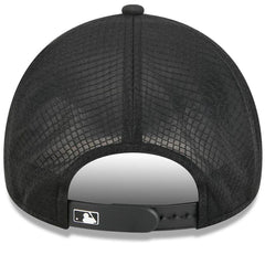 Cincinnati Reds 2026 Batting Practice Apex 9FORTY Adjustable Trucker Hat - Black | New Era