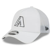 Arizona Diamondbacks 2026 Batting Practice Apex 9FORTY Adjustable Trucker Hat - White | New Era