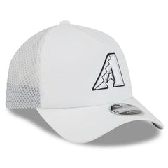 Arizona Diamondbacks 2026 Batting Practice Apex 9FORTY Adjustable Trucker Hat - White | New Era