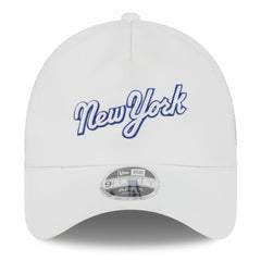New York Mets 2026 Batting Practice Apex 9FORTY Adjustable Trucker Hat - White | New Era