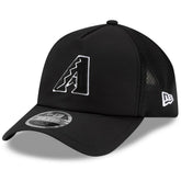 Arizona Diamondbacks 2026 Batting Practice Apex 9FORTY Adjustable Trucker Hat - Black | New Era