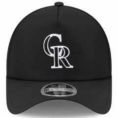Colorado Rockies 2026 Batting Practice Apex 9FORTY Adjustable Trucker Hat - Black | New Era