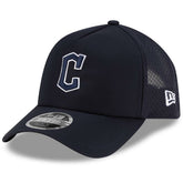 Cleveland Guardians 2026 Batting Practice Apex 9FORTY Adjustable Trucker Hat - Navy | New Era