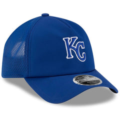 Kansas City Royals 2026 Batting Practice Apex 9FORTY Adjustable Trucker Hat - Royal | New Era