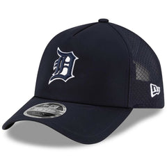 Detroit Tigers 2026 Batting Practice Apex 9FORTY Adjustable Trucker Hat - Navy | New Era