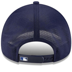 Toronto Blue Jays 2026 Batting Practice Apex 9FORTY Adjustable Trucker Hat - Navy | New Era