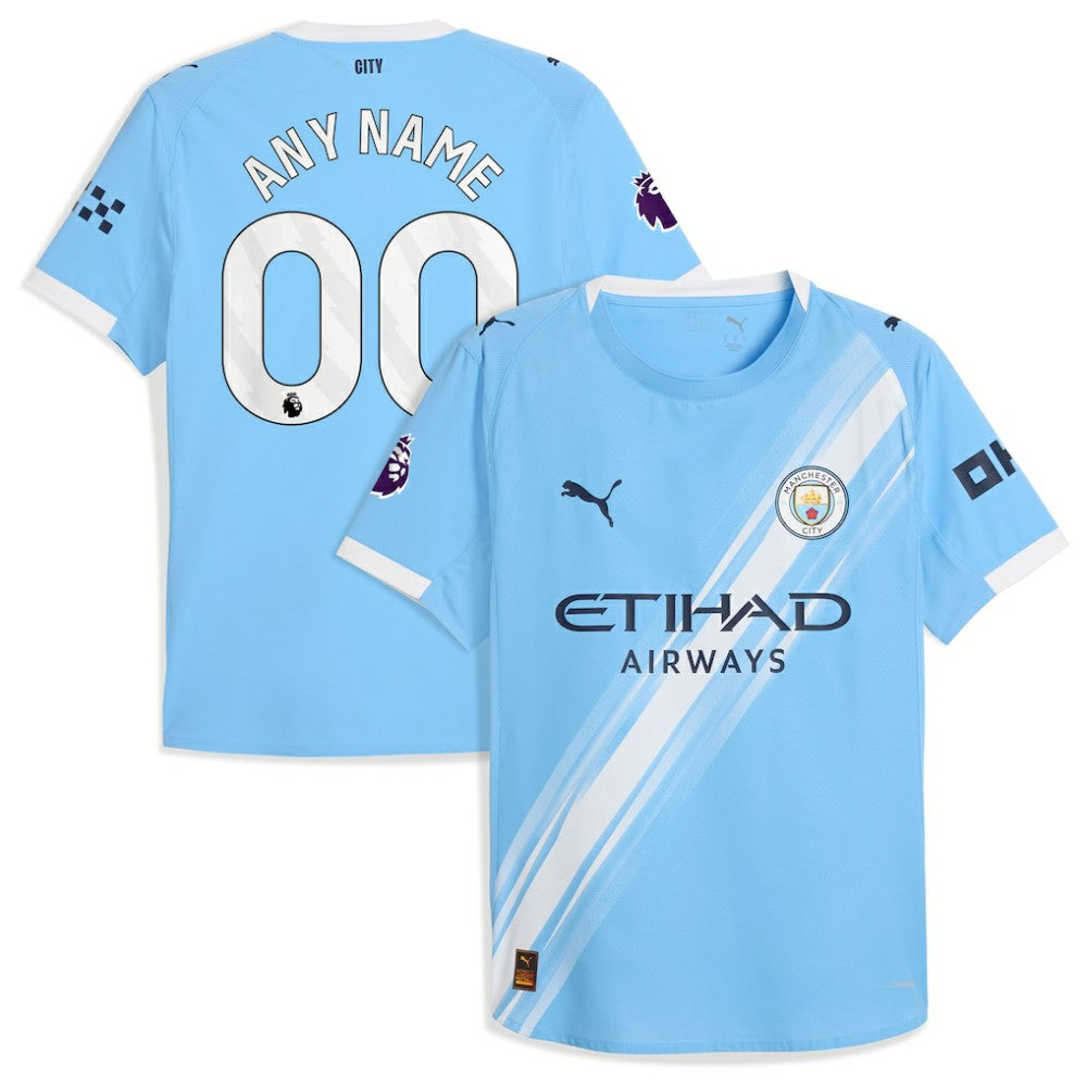 Manchester City 2025/26 Home Custom Jersey - Sky Blue | Puma shop