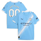 Manchester City Youth 2025/26 Home Replica Custom Jersey - Sky Blue | Puma on sale