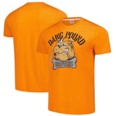 Cleveland Browns Homage Unisex Tri-Blend Dawg Pound XL Bone Collar T-Shirt - Orange discount